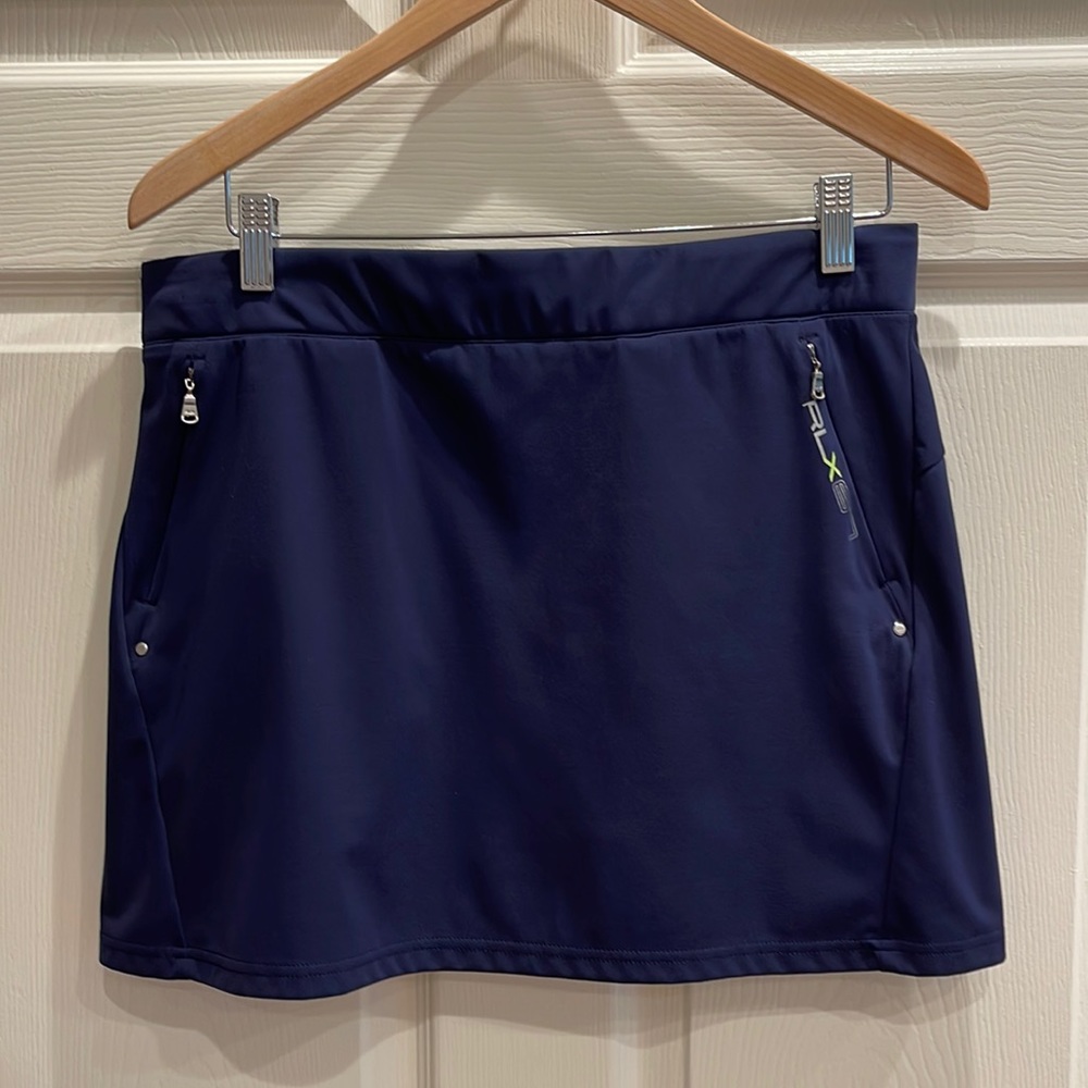 Ralph Lauren RLX golf skort, navy, small
